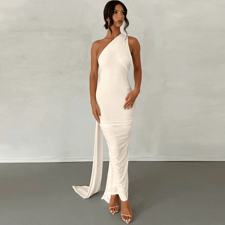 KARILYN™ – Elegant Sleeveless Evening Halter Bodycon Dress