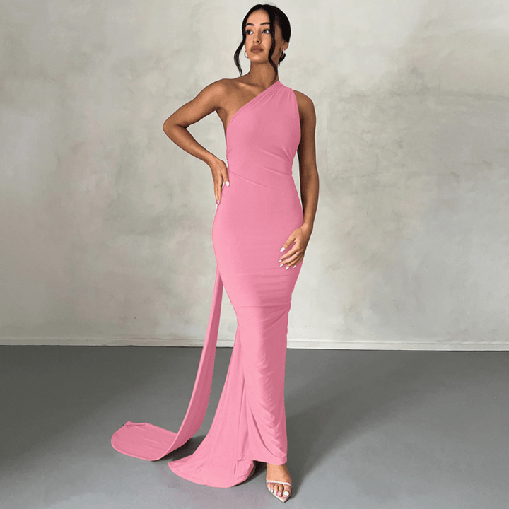 KARILYN™ – Elegant Sleeveless Evening Halter Bodycon Dress