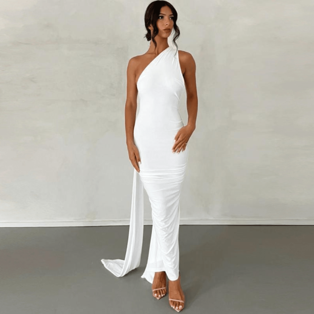 KARILYN™ – Elegant Sleeveless Evening Halter Bodycon Dress