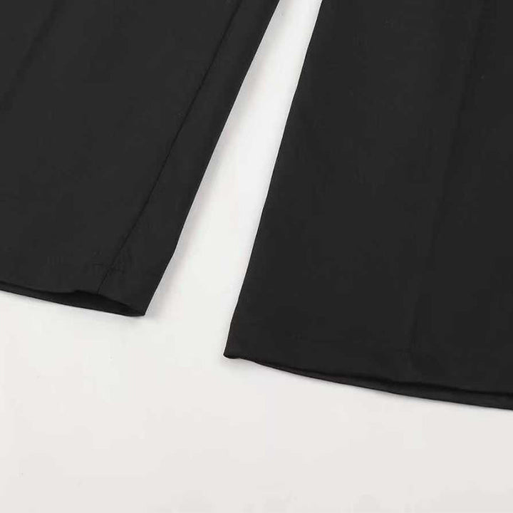 Women's high-waisted suit pants